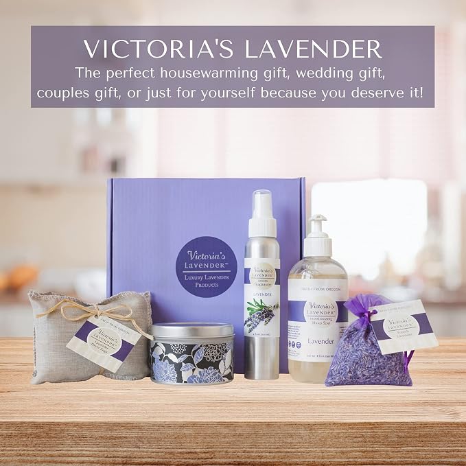 Victoria's Lavender Home Essential Products Set - Image 2