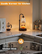 Innqoo Candle Warmer Lamp with Timer, Dimmable Candle Warmer - Image 4