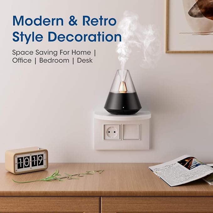 Ultrasonic Essential Oil Diffuser, 150ML Modern Aromatherapy Diffuser - Image 5