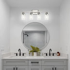 Ascher Bathroom Light Fixtures, 4-Light Vanity Lights - Image 9
