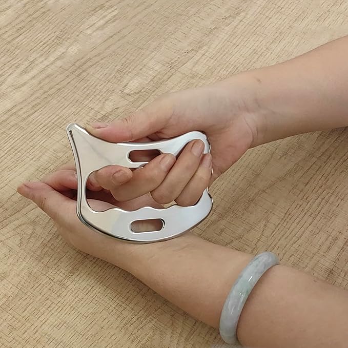 BYYDDIY Stainless Steel Gua Sha Derma Edge Massage Tools-Scraping Massage Tools - Image 4