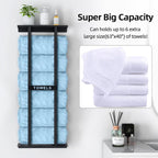 STWWO Towel Racks for Bathroom, Bathroom Towel Storage Wall Mounted 30 inch - Image 3
