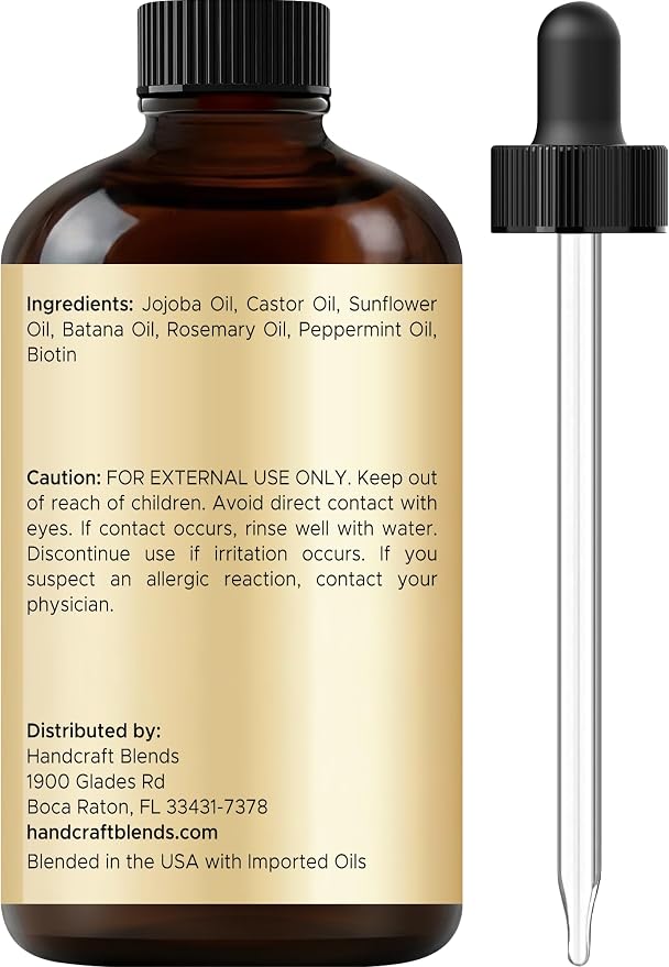 Batana & Rosemary Hair Oil – 2 Fl Oz – Scalp Treatment & Strengthening - Image 3