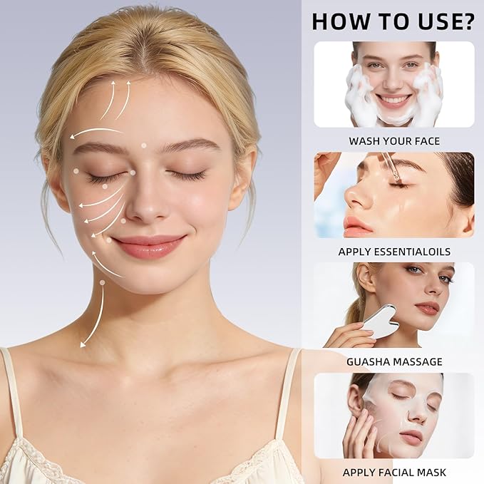 Stainless Steel Gua Sha Facial Tool – Metal Guasha - Image 4