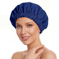 Reusable Shower Cap for Women, Large Waterproof Shower Bonnet by Edoneery