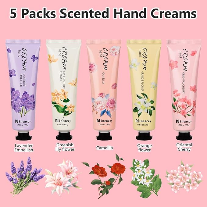 Hand Cream Vegan Friendly, 5 x 30ml, - Image 2