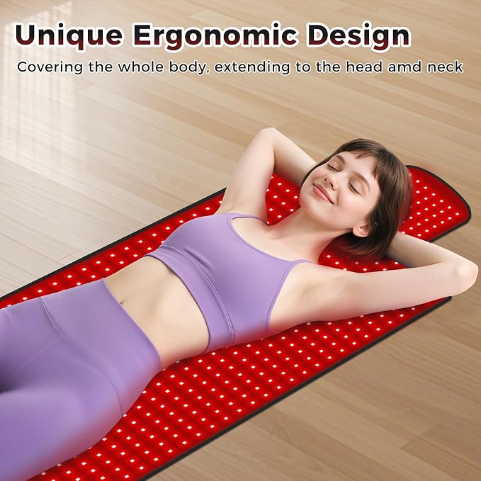 LITDUCK Body Red Light Therapy Mat, Eligible Red Light Therapy Blanket - Image 7