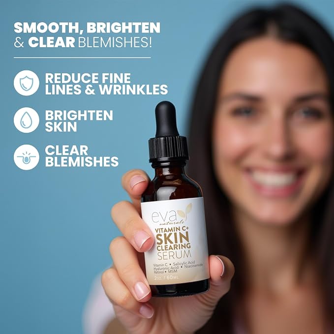 Vitamin C Serum for Face with Retinol & Salicylic Acid – Skin Clearing Acne - Image 3