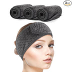 SINLAND Spa Headband for Women Ultra Soft Adjustable Makeup Hair Band by SINLAND