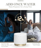 Ceramic Essential Oil Diffuser, 280ml 2.4MHz Ultrasonic Cool Mist Aromatherapy - Image 4
