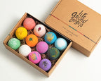 LifeAround2Angels Bath Bombs Gift Set 12 USA made Fizzies, Shea & Coco Butter - Image 8