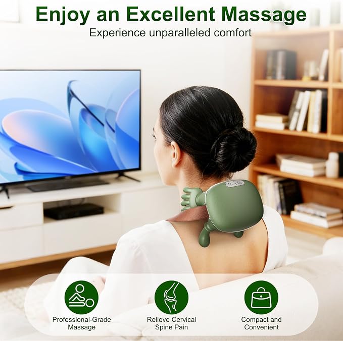Nooydio Neck Massager, Neck and Back Massager - Image 4