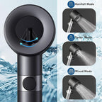 CWPW Filtered Shower Head with Handheld High Pressure 4 Spray Showerhead with - Image 3
