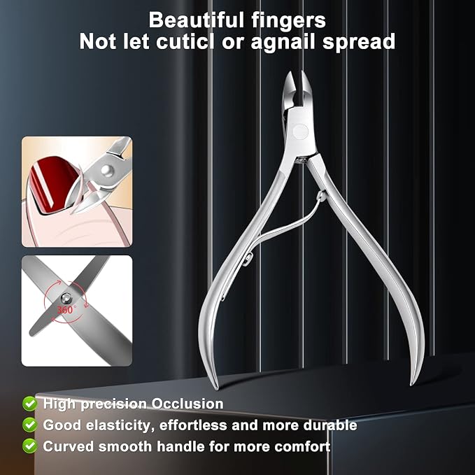 Manicure Set Professional Set Nail Clippers Pedicure Kit-30 Pieces Stainless - Image 5