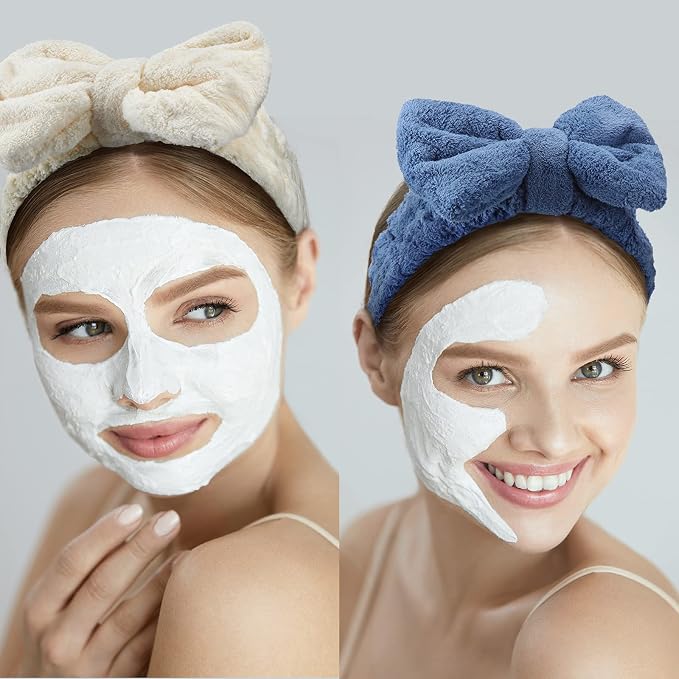 Hicarer 3 Pieces Towel Headbands - Image 5