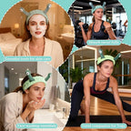 Snail Face Wash Headband Skincare & Wrist Bands - Image 5