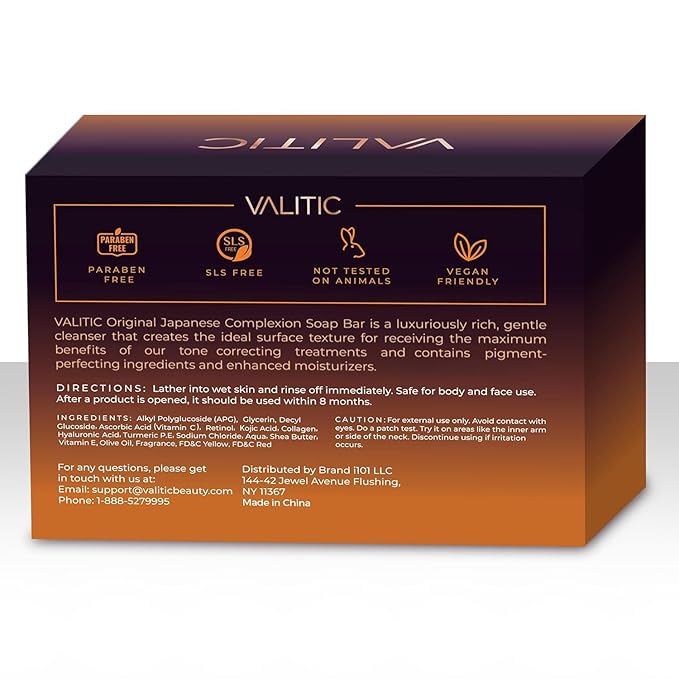VALITIC Kojic Acid Dark Spot Remover Soap Bars - Image 3