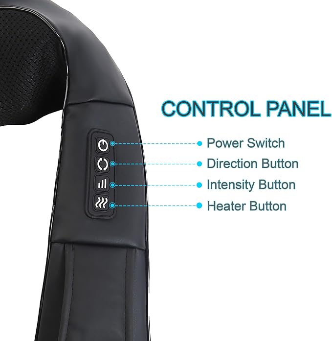 InvoSpa Shiatsu Massager with Heat - Image 8