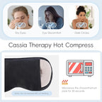 TOPOINT Silk Sleep Mask Light Blocking, 3-in-1 Cooling Heated Eye Mask - Image 5