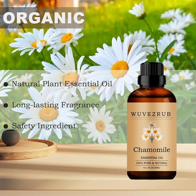 Chamomile Essential Oils, 30ML Pure and Natural Essential Oil - Image 4