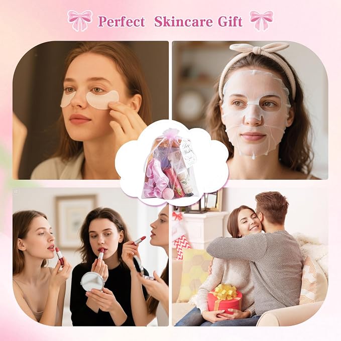 54PCS Spa Party Supplies for Girls, Spa Party Favors Include Facial Masks - Image 4