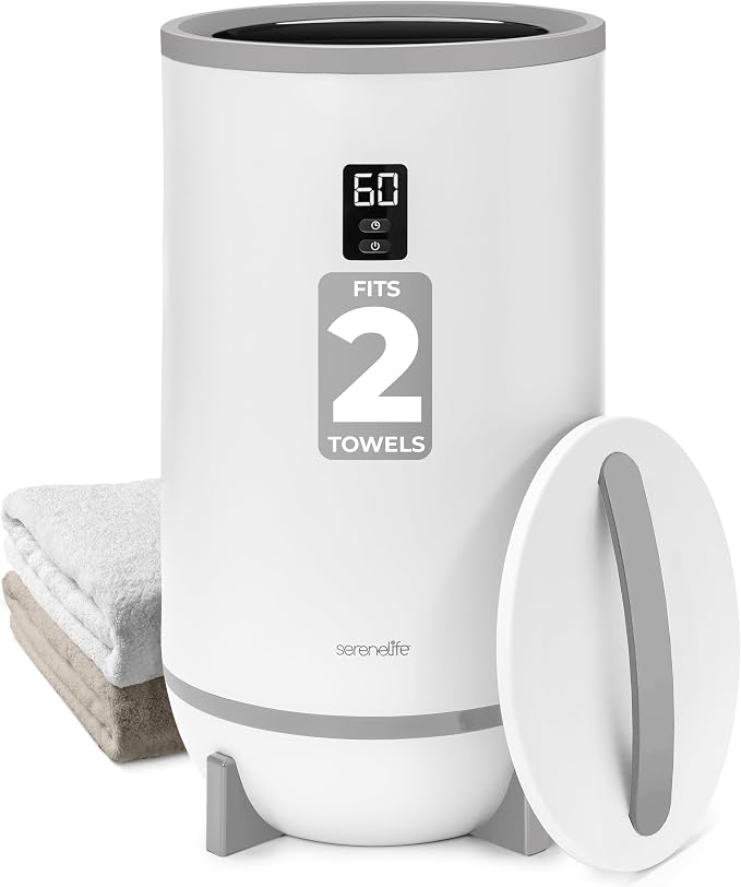 SereneLife Towel Warmer & Blanket Warmer, Single Touch Hot Towel Warmer by SereneLife