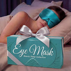 SLEEP SANCTUARY 100% Pure Mulberry Silk Sleep Mask - Image 8
