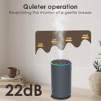 Waterless Essential Oil Diffuser, 7 Colors LED Light, Battery Powered Mini - Image 6