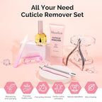 MelodySusie Cuticle Remover Kit, 60g Cuticle Remover Cream 15ML Cuticle Oil - Image 2