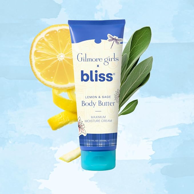 Bliss Gilmore Girls x Lemon & Sage Body Butter | Nourishing All-Over Body Cream - Image 4