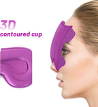 Sleep Eye Mask for Men Women, Sleeping Mask for Side Sleeper, Travel Blackout - Image 3