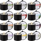 12pcs Massage Oil Candle, Moisturising Natural Soybeans Gift Sets, 1oz Low - Image 4