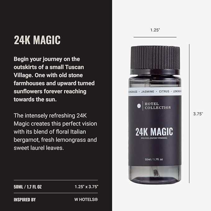 Hotel Collection Diffuser Oil-24K Magic Pro-Pod-Aromatherapy Essential - Image 3