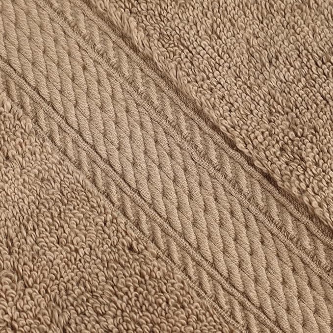 Superior Egyptian Cotton Pile Face Towel/Washcloth Set of 6, Ultra Soft Luxury - Image 3