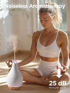 InnoGear Essential Oil Diffuser, 150ml Ceramic Diffuser Handcrafted Stone - Image 7