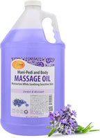 SPA REDI - Massage Oil, Lavender Wildflower, 128 Oz Professional Pedicure by SPAREDI