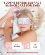 Steam Eye Masks Disposable 24 Pack, 45+ Min Self Heating Eye Mask - Image 3