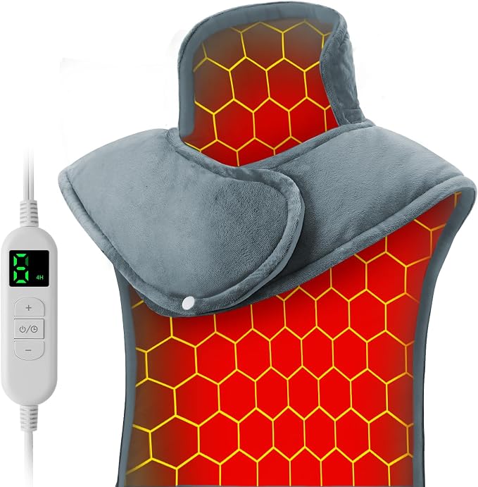 Heating Pad for Neck and Shoulders and Back by Unknown