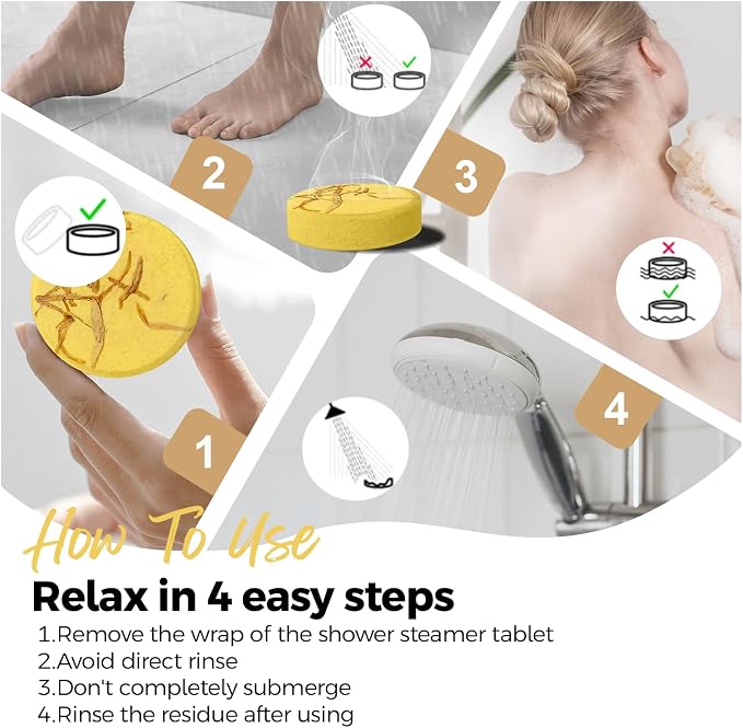 SWCANDY Shower Steamers Aromatherapy Birthday Gifts - Image 7