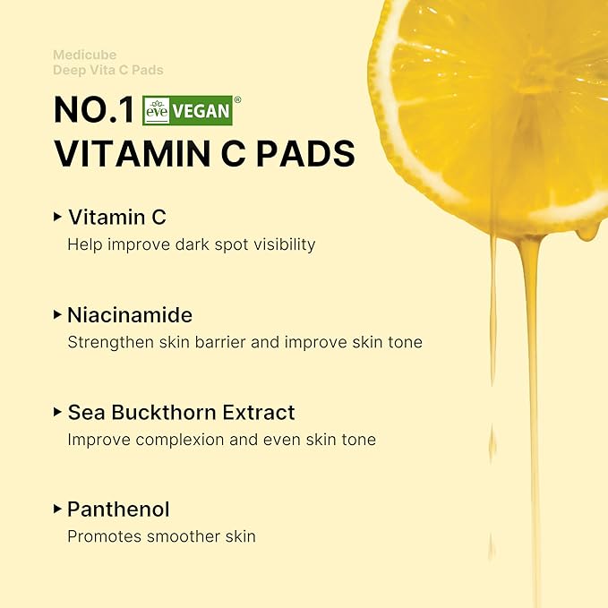medicube Toner Pads Deep Vita C Facial Toner Pad - Image 3