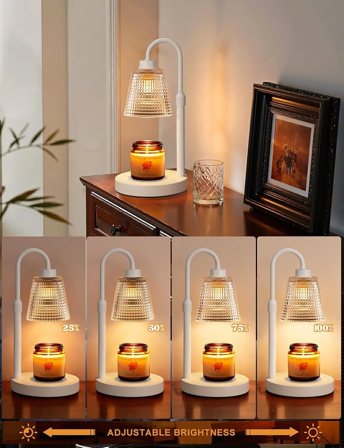 Innqoo White Candle Warmer Lamp - Image 2