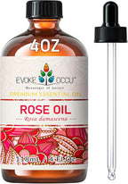 EVOKE OCCU Rose Essential Oil for Skin Care, Relaxation, Home Cleaning by enjoythesmellofnature