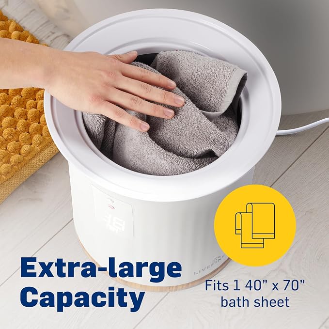Live Fine Towel Warmer | Bucket Style Luxury Heater - Image 2