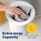 Live Fine Towel Warmer | Bucket Style Luxury Heater - Image 2