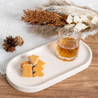 Koville Creamy White Marble Tray - Image 6
