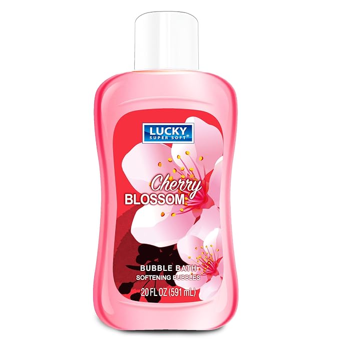Lucky Super Soft Bubble Bath, Cherry Blossom, 20 Ounce by LuckySuperSoft
