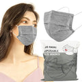 Wecolor 100 Pcs Disposable 3 Ply Earloop Face Masks by Buynow