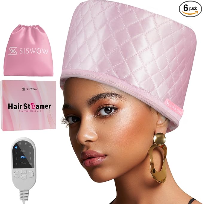 SISWOW Thermal Steamer Cap for Great Deep Conditioning by SISWOW