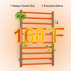 Electric Towel Warmer Rack, Heating Towel Warmer, Timer & Temperature Control - Image 4