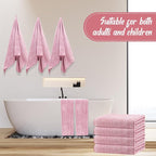 SmoothNovelty 16 Pack Microfiber Bath Towels Bulk 27'' x 60'' Oversized Size - Image 5